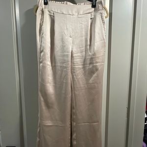 Satin dress pants